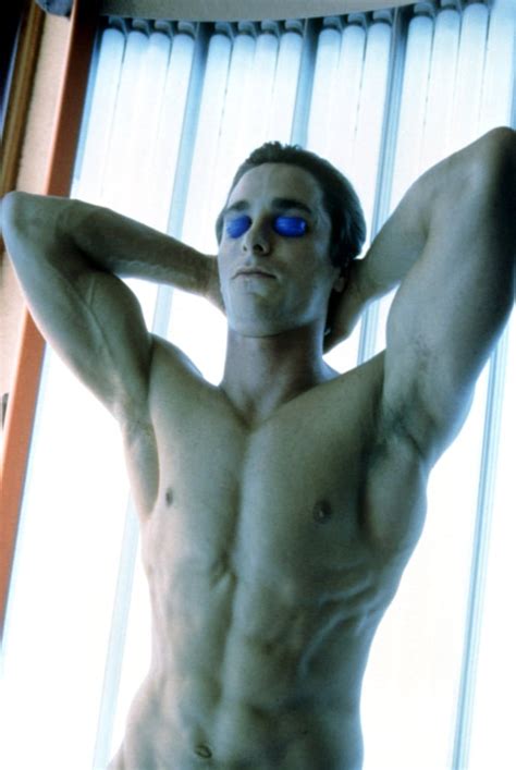 Christian Bale American Psycho Hot Shirtless Guys In Movies Popsugar Entertainment Photo 109