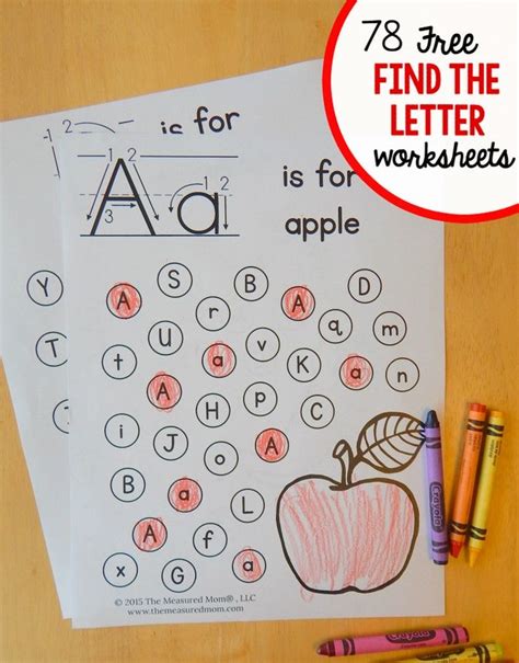 Words Start With Letter A For Preschool
