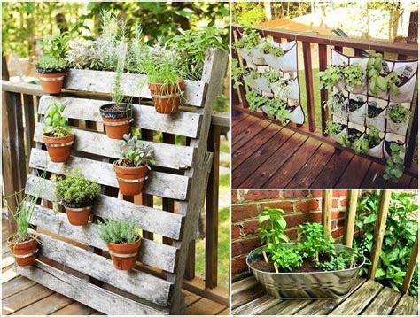 22 Small Balcony Herb Garden Ideas To Try This Year Sharonsable