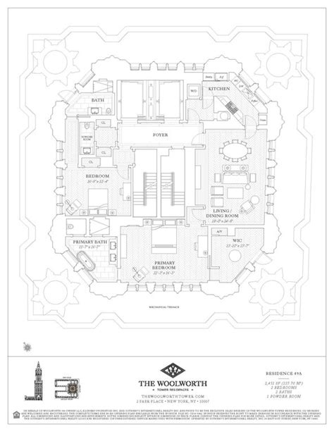 Woolworth Building Pinnacle Floor Plan