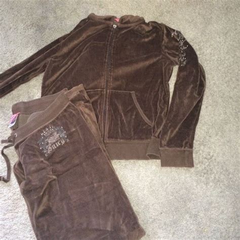 Juicy Couture Brown Tracksuit Juicy Couture Juicy Couture Jacket