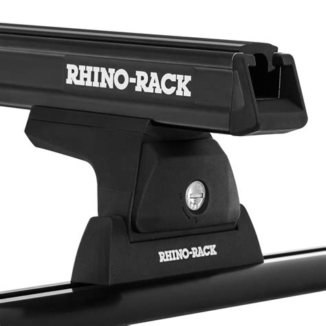 Rhino Rack® Heavy Duty Black Track Mount Roof Rack System
