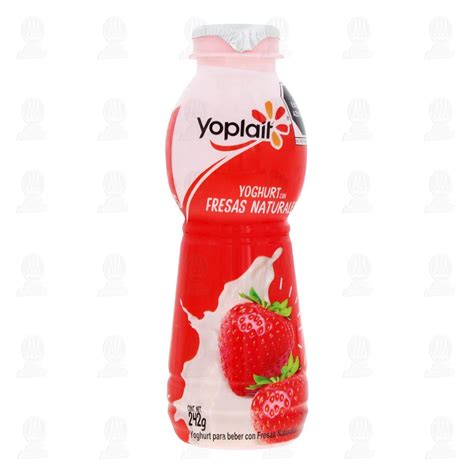 Yoghurt Yoplait Con Fresas Naturales 242 Gr