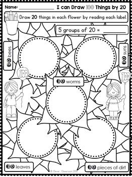 Our newest worksheets for kids. 100th Day of School Collections Printables by Clever Classroom | TpT