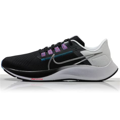 Nike Air Zoom Pegasus 38 Mens Running Shoe Blackwhitechlorine Blue