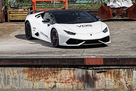 2015 Vos Lamborghini Huracan Supercars Cars White Tuning