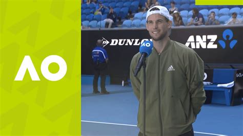 Dominic Thiem Today Was A Good Match On Court Interview 2r