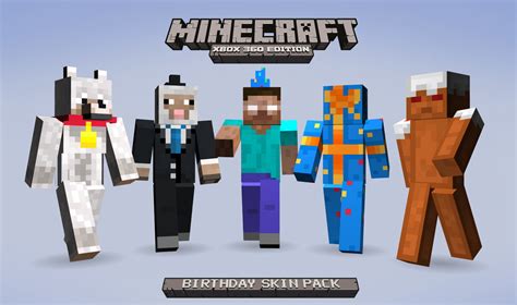 Minecraft Dernières News Sortie Dun Pack De Skin Gratuit Sur Xbox360