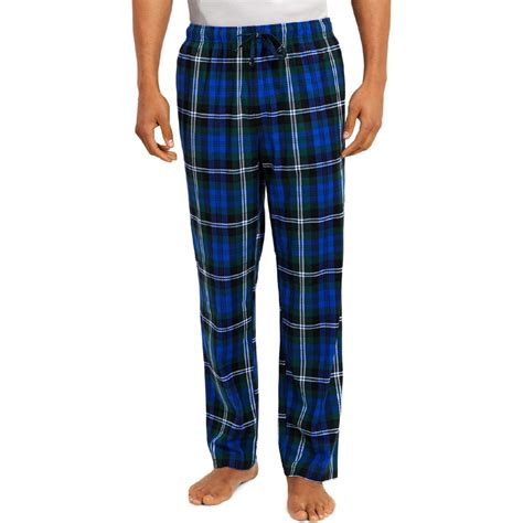 Nautica Sleepwear Nautica Sleepwear Mens Flannel Plaid Sleep Pant