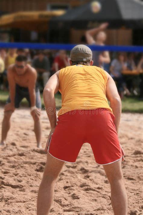 Beach Volleyball 6 Stock Image Image Of Play Ball Team 3002253