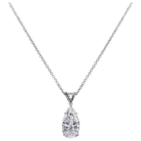 Gia Certified 077 Carat Cushion Cut Diamond Solitaire Pendant Necklace For Sale At 1stdibs