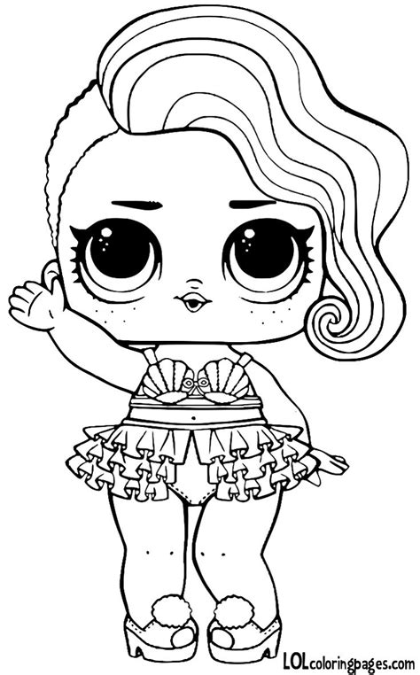 lol doll coloring pages mermaid coloring pages coloring