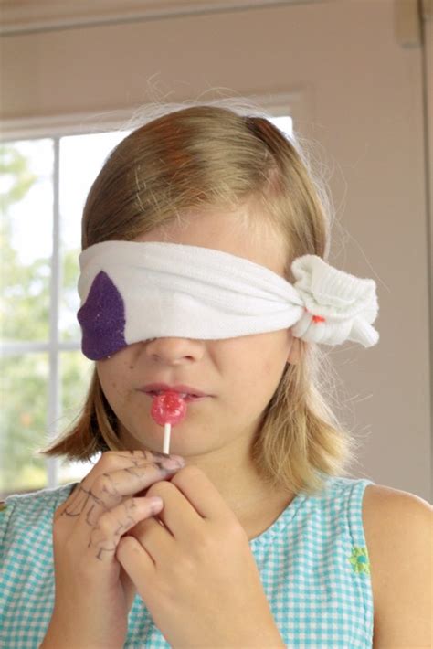 Blindfold Candy Taste Test Experiment Raising Lifelong Learners