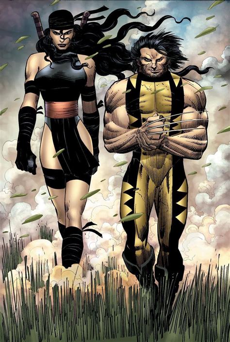 Wolverine And Elektra By John Romita Jr For Marvel Dc Comics Marvel