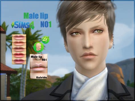 Male Lips N1 The Sims 4 Catalog