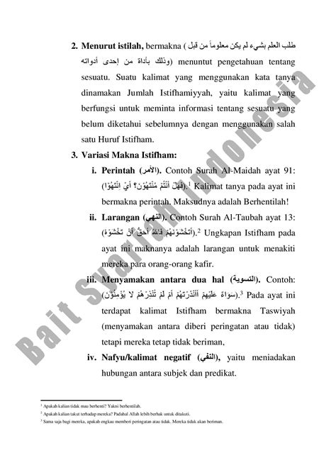 Ilmu Balaghah Maani Bayan And Badi Ilmu Maani Bab 3 Kalam Insyai