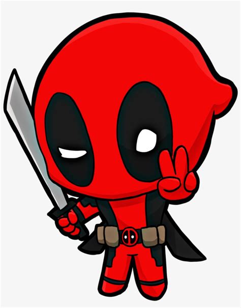 Deadpool Clipart Animated Deadpool Chibi Png Free Transparent Png