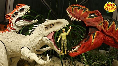 Indominus Rex Eats T Rex Destroy N Devour Indominus Rex