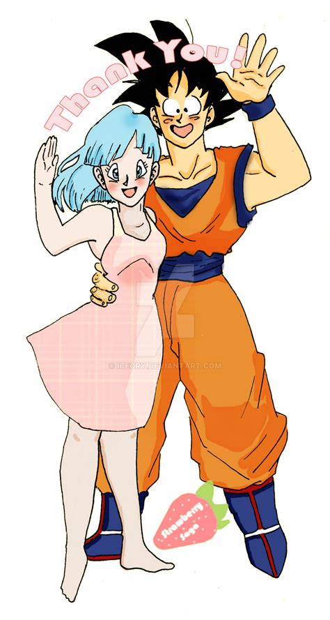 Love Goku And Bulma By Icecry On Deviantart