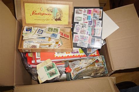 Grosser Wühl und Reste Karton Briefmarken eBay