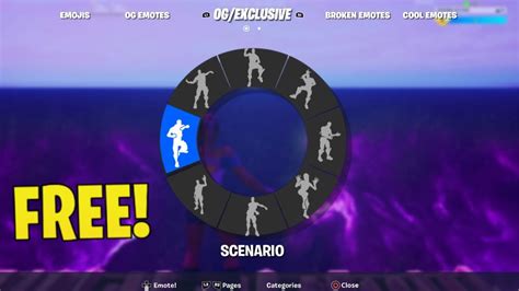 How To Get Every Emote In Fortnite Creative For Free Creative Map