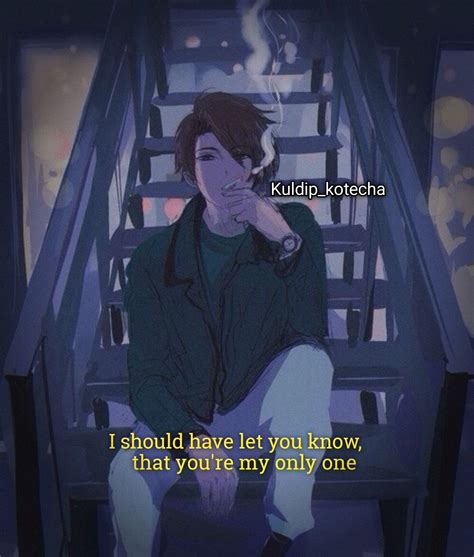 Pin On Sad Anime Love Quotes