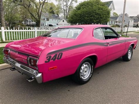 1973 Plymouth Duster 340 Tri Power 4speed Panther Pink Fast For Sale