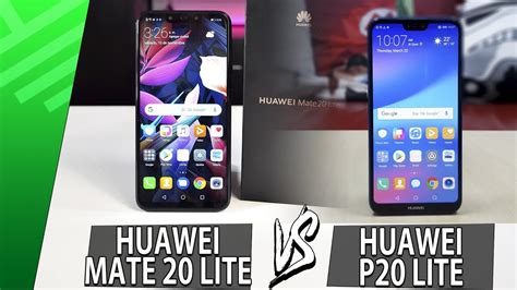 Huawei Mate 20 Lite Vs Huawei P20 Lite Comparativa Top Pulso Youtube