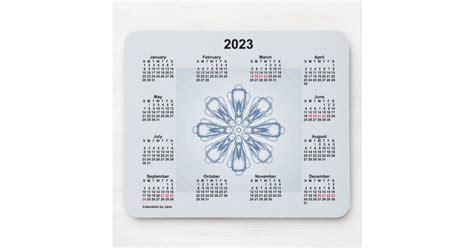 2023 Wheel Of The Year Calendar By Janz Mouse Pad Zazzle