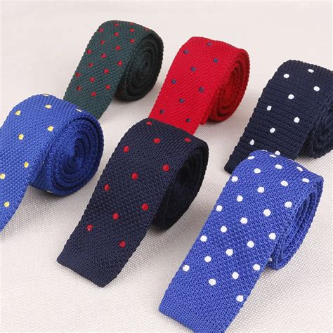 Buy Mantieqingway Nylon Silk 5cm Slim Knit Tie