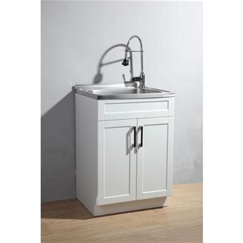 Maybe you would like to learn more about one of these? Simplihome Utility Laundry Sink With Cabinet - Home Depot ...