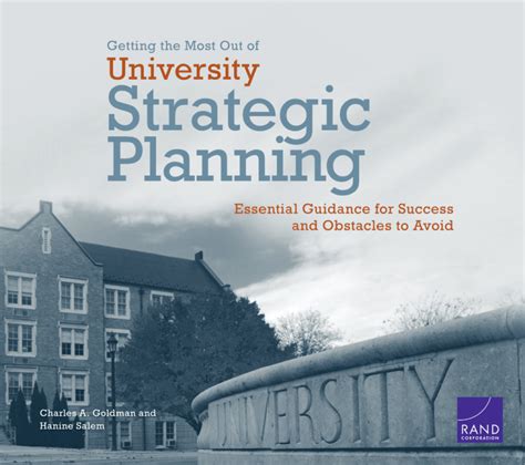 Strategic Planning University Essential Guidance For Success