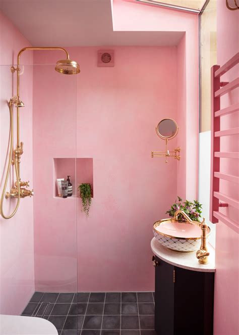Ideas For Small Bathrooms Small Bathroom Design Solutions Homes Gardens Pink House