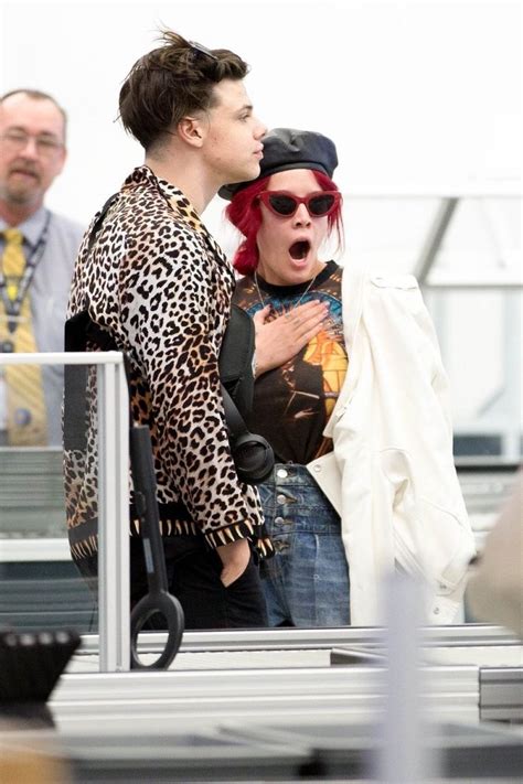 These pics will have you convinced that halsey's fully dating yungblud. HALSEY and Yungblud at Airport in Adelaide 02/13/2019 ...