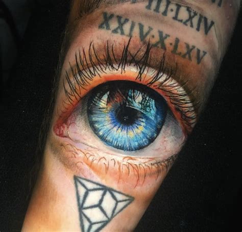 Realistic Eye Tattoo By Jorge Limited Availability Revelation Tattoo