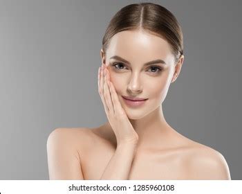 Beautiful Skin Woman Face Closeup Healthy Stock Photo Shutterstock