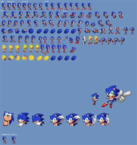 Sonic 1 Sprites Downloads