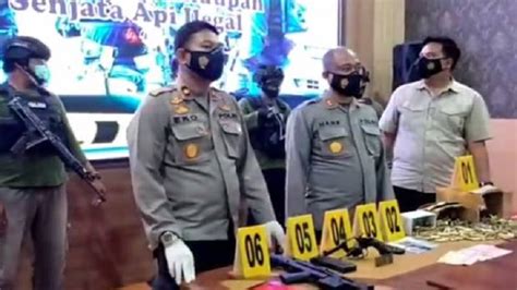 2 Oknum Polisi Ditangkap Polda Maluku Diduga Jual Senpi Ke Kelompok