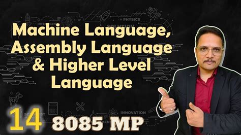 Machine Language Assembly Language And Higher Level Language Youtube