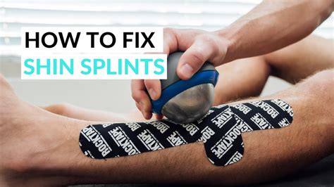 Recoup How To Use Kt Tape And Ice Massage To Fix Shin Splints Youtube