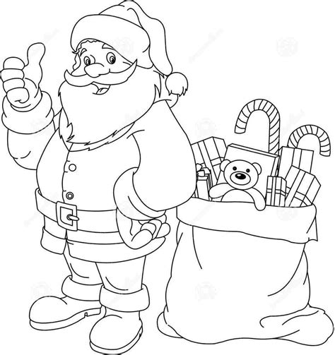 Santa Coloring Pages Christmas Coloring Pages Christmas Colors
