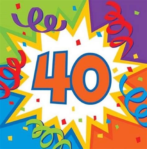 Free Happy 40th Birthday Clip Art Clipart Best Clipart Best