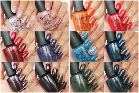 Opi Scotland Collection Fallwinter 2019 Review The Beautynerd