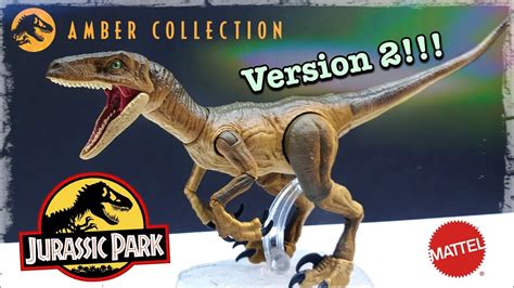 2021 Mattel Amber Collection Velociraptor Review Second Version Of