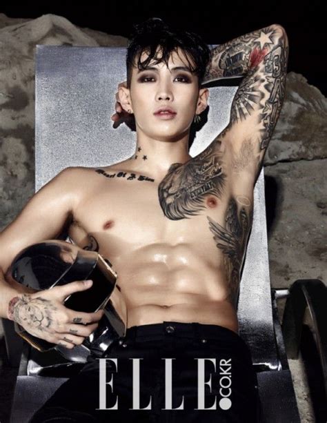 Jay Park Bares His Greased Up Chiseled Abs In Photoshoot With Elle Jay Park American