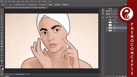 Photoshop Tutorial How To Create Cartoon From Images In Adobe