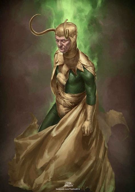 Artstation Theknott Tarasilp Loki Marvel Thor Art Marvel Comics Art