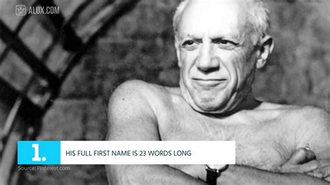 15 Things You Didnt Know About Pablo Picasso Youtube Kulturaupice