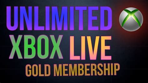 Unlimited Xbox Live Tutorial Free Xbox Live Gold Membership Forever