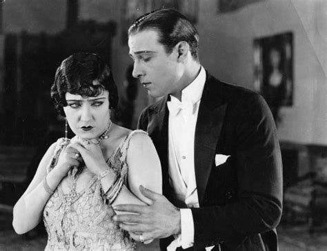 Behind The Scenes Photos Of Rudolph Valentino And Gloria Swanson In